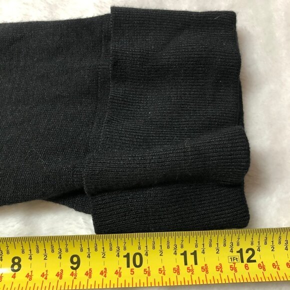 cleo Black & White Button Down Cardigan Size Petite Med - Picture 7 of 9